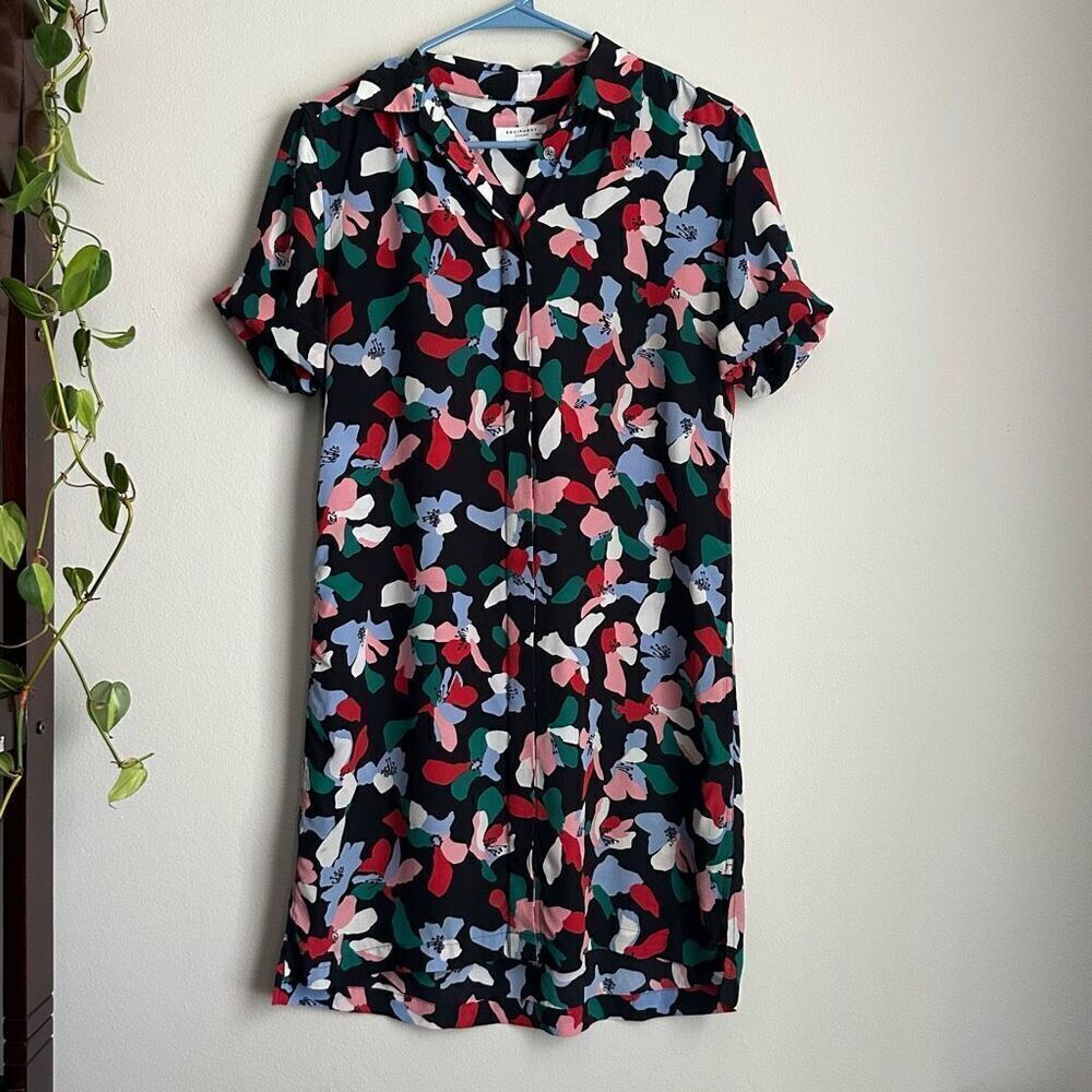 Equipment Femme Mirelle Silk Mini Dress Colorful size XS